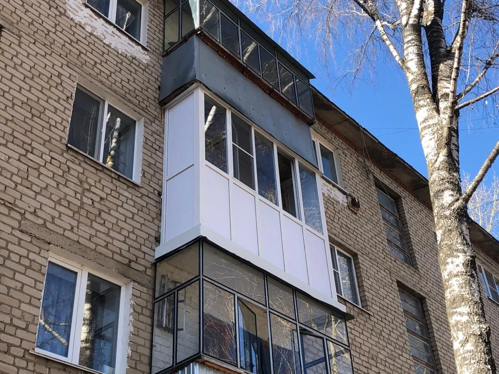 Балкон под ключ после работ